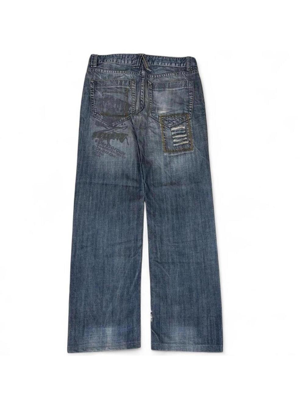 Y2K J.DANIEL UNIQUE DESIGN BOOTCUT STYLE DENIM JEANS